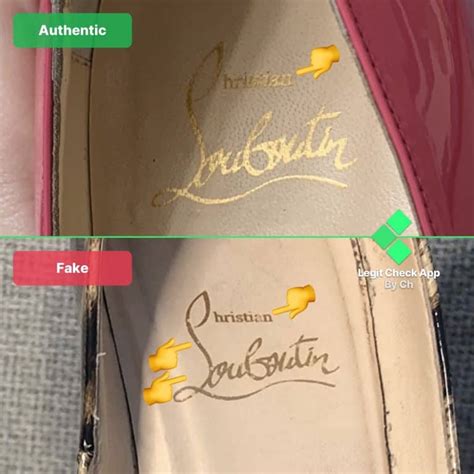 christian louboutin serial number check|real louboutins.